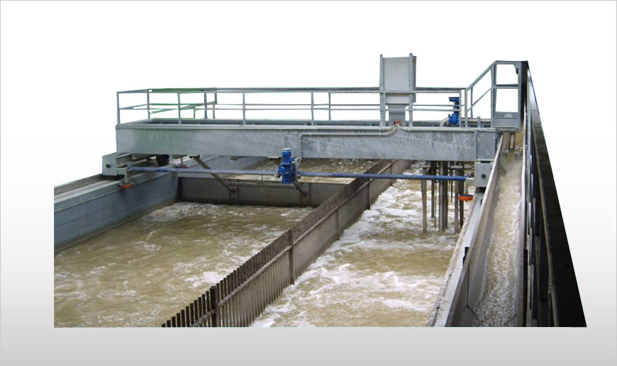 Travelling Bridge for Grease and Grit Removal PVD