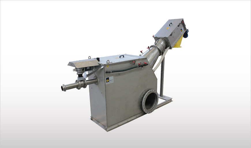 Шнековая решетка в резервуаре WASTEMASTER TSB 1